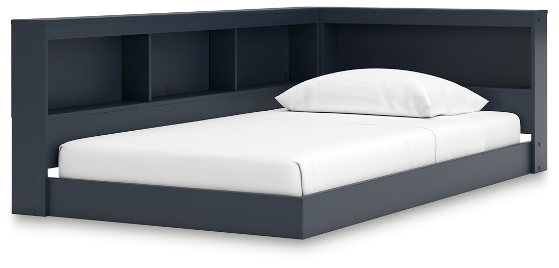 Simmenfort Bookcase Storage Bed