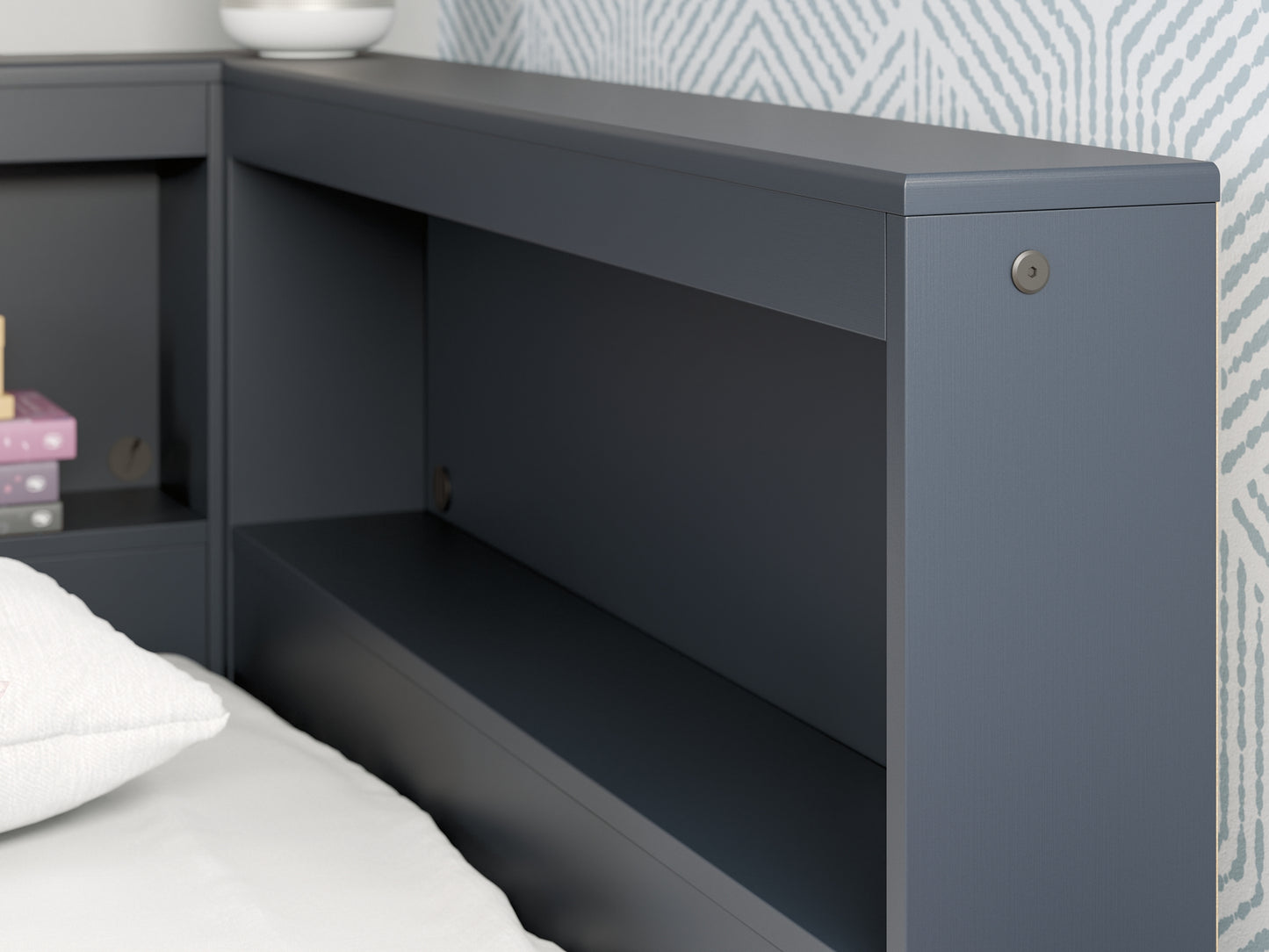 Simmenfort Bookcase Storage Bed